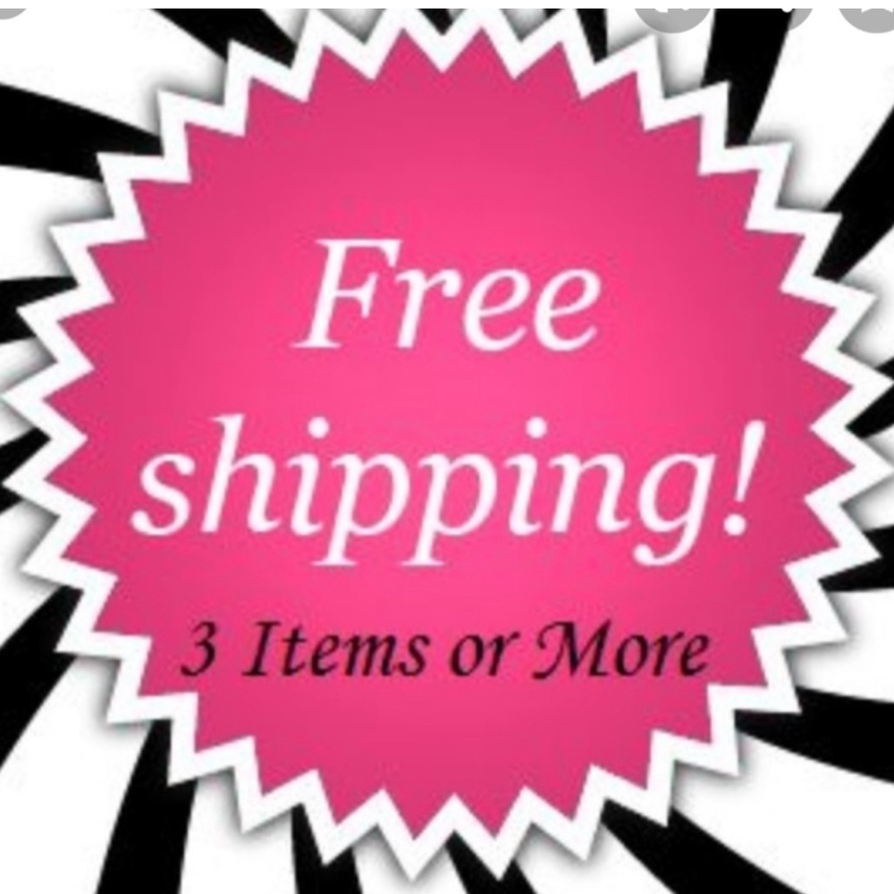 Bundle any 3 items to get free shipping.
